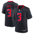 Houston Texans Tank Dell Navy 2nd Alternate Game Jersey