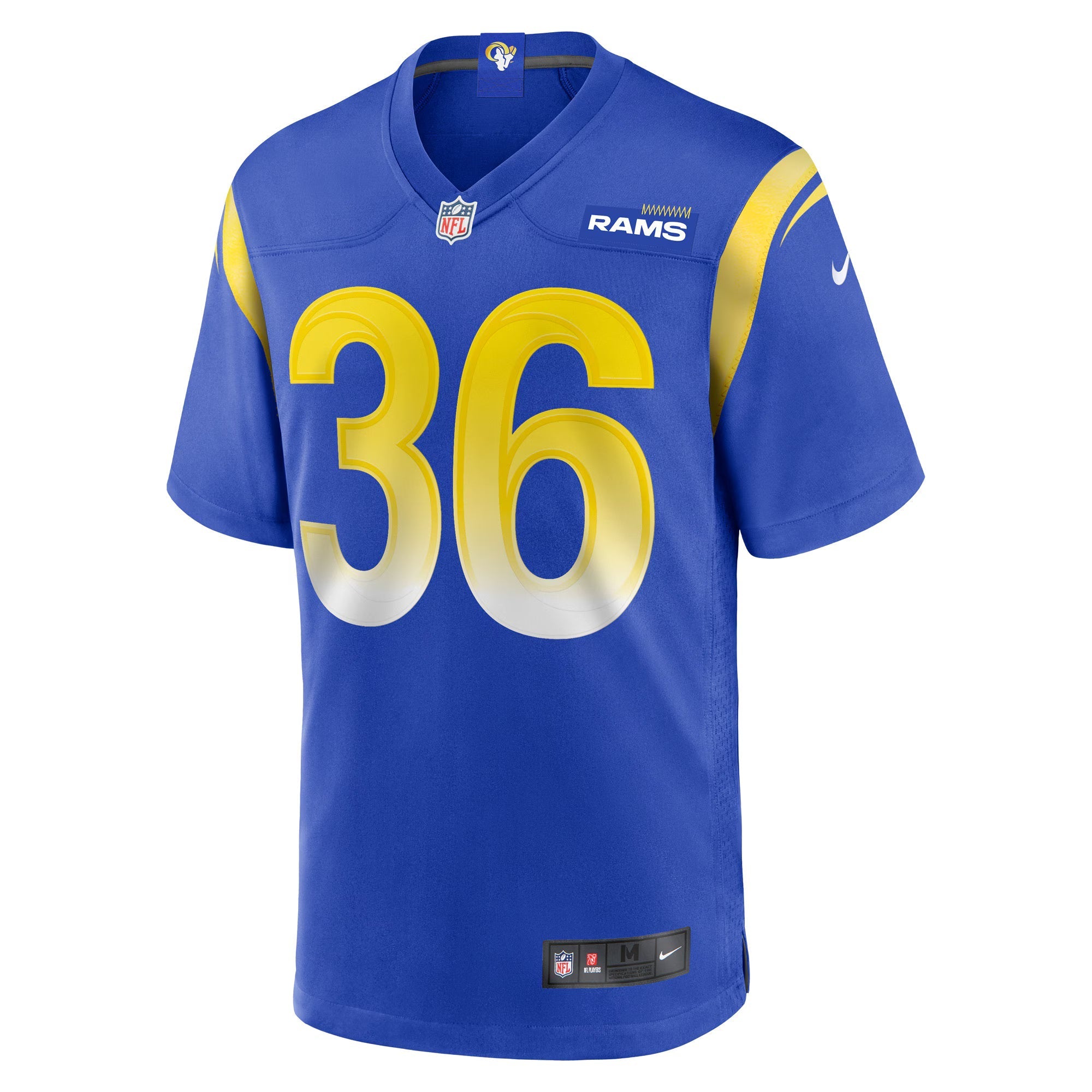 Los Angeles Rams Charles Woods Royal Game Jersey