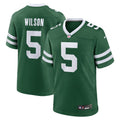 New York Jets Garrett Wilson Legacy Green Game Jersey