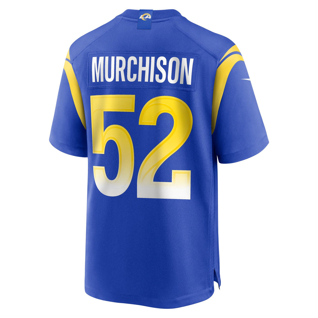 Los Angeles Rams Larrell Murchison Royal Team Game Jersey