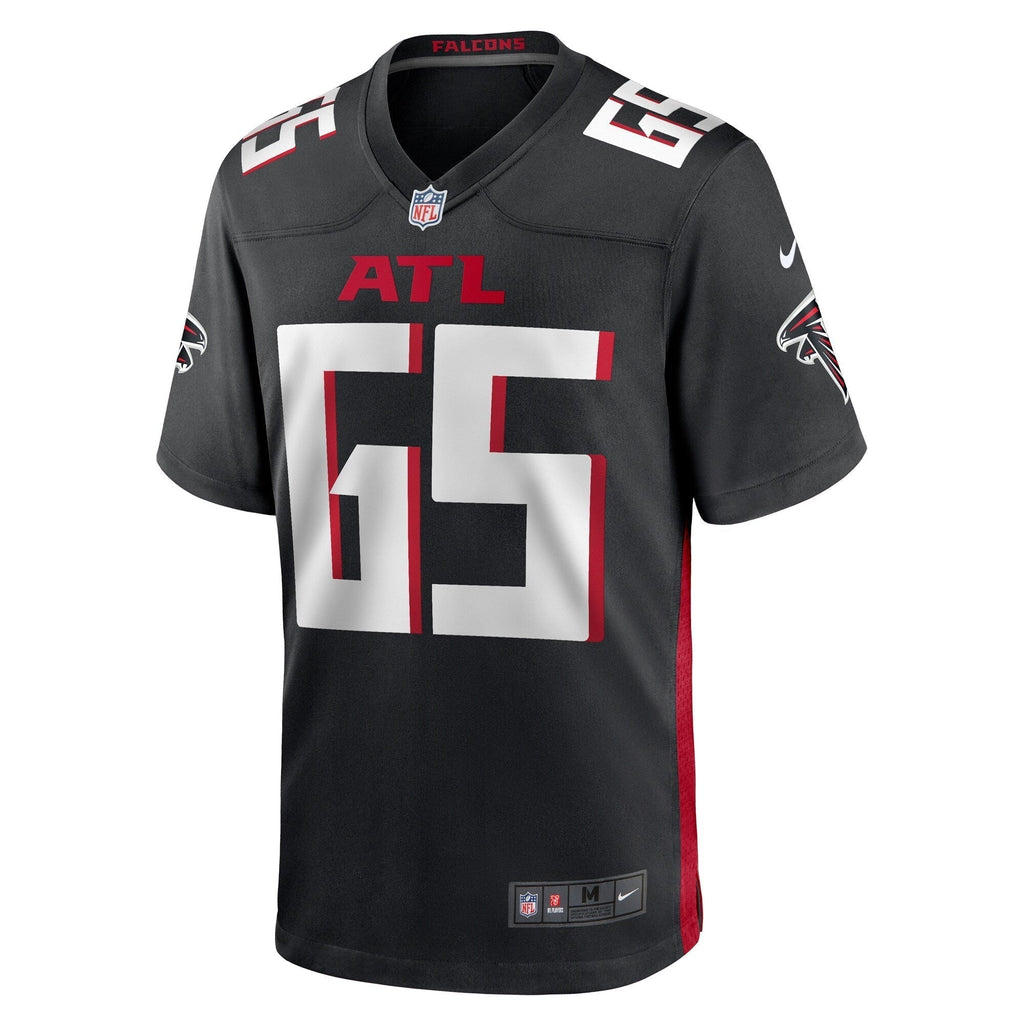 Matthew Bergeron Atlanta Falcons Nike Team Game Jersey -  Black