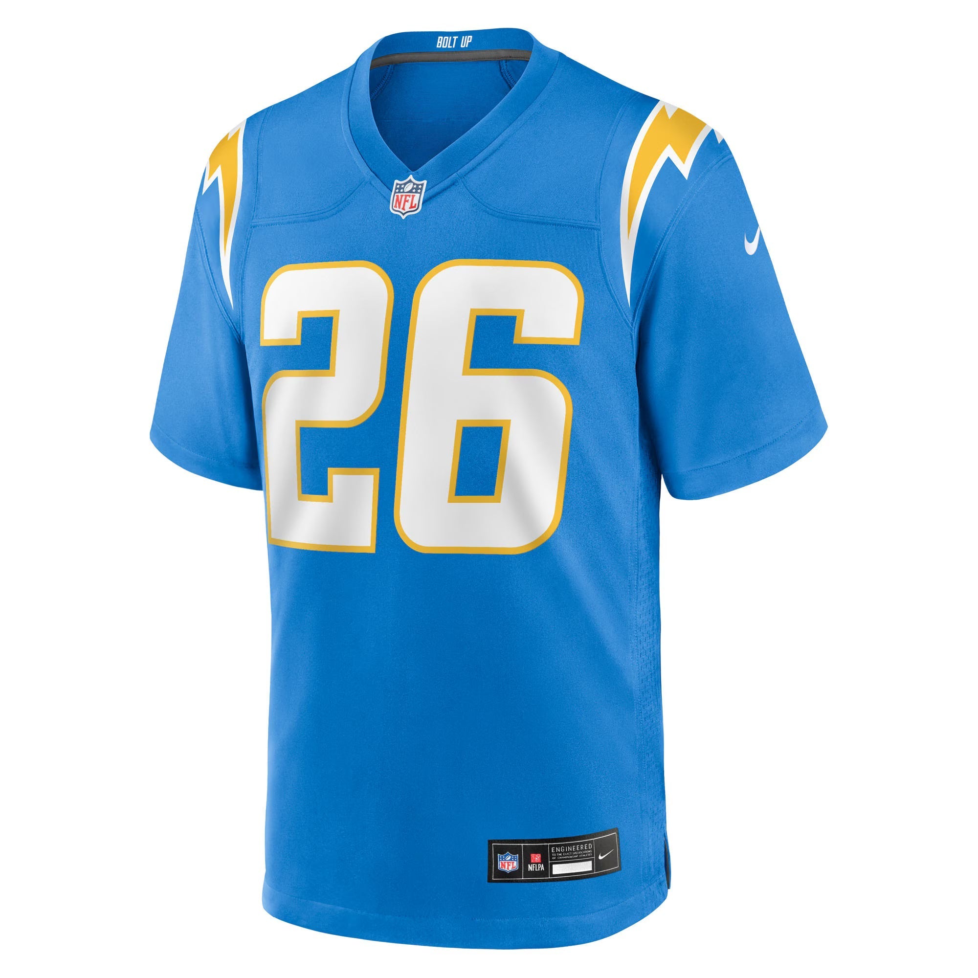 Los Angeles Chargers Donte Jackson Powder Blue Team Game Jersey