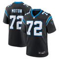 Carolina Panthers Taylor Moton Black Team Game Jersey