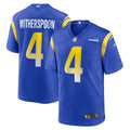 Los Angeles Rams Ahkello Witherspoon Royal Team Game Jersey
