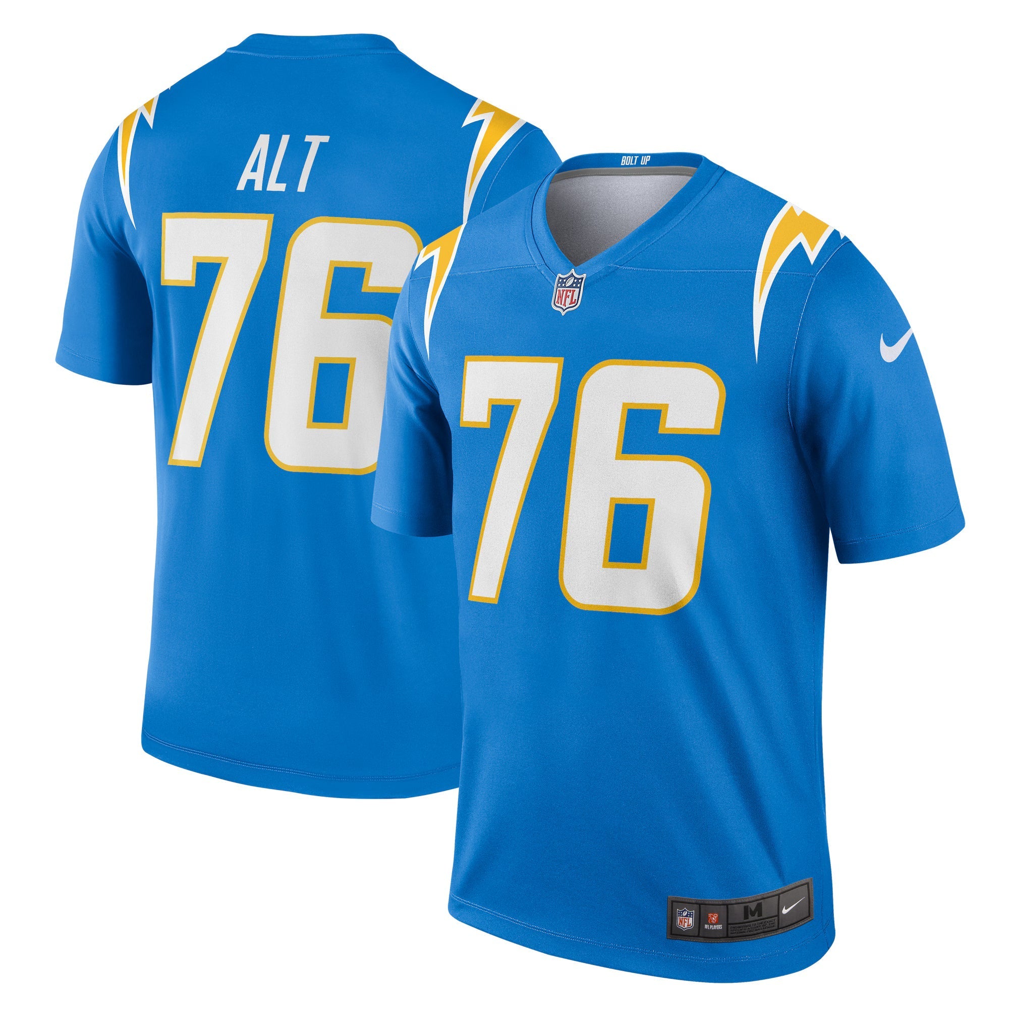 Los Angeles Chargers Joe Alt Powder Blue Legend Player Performance Top