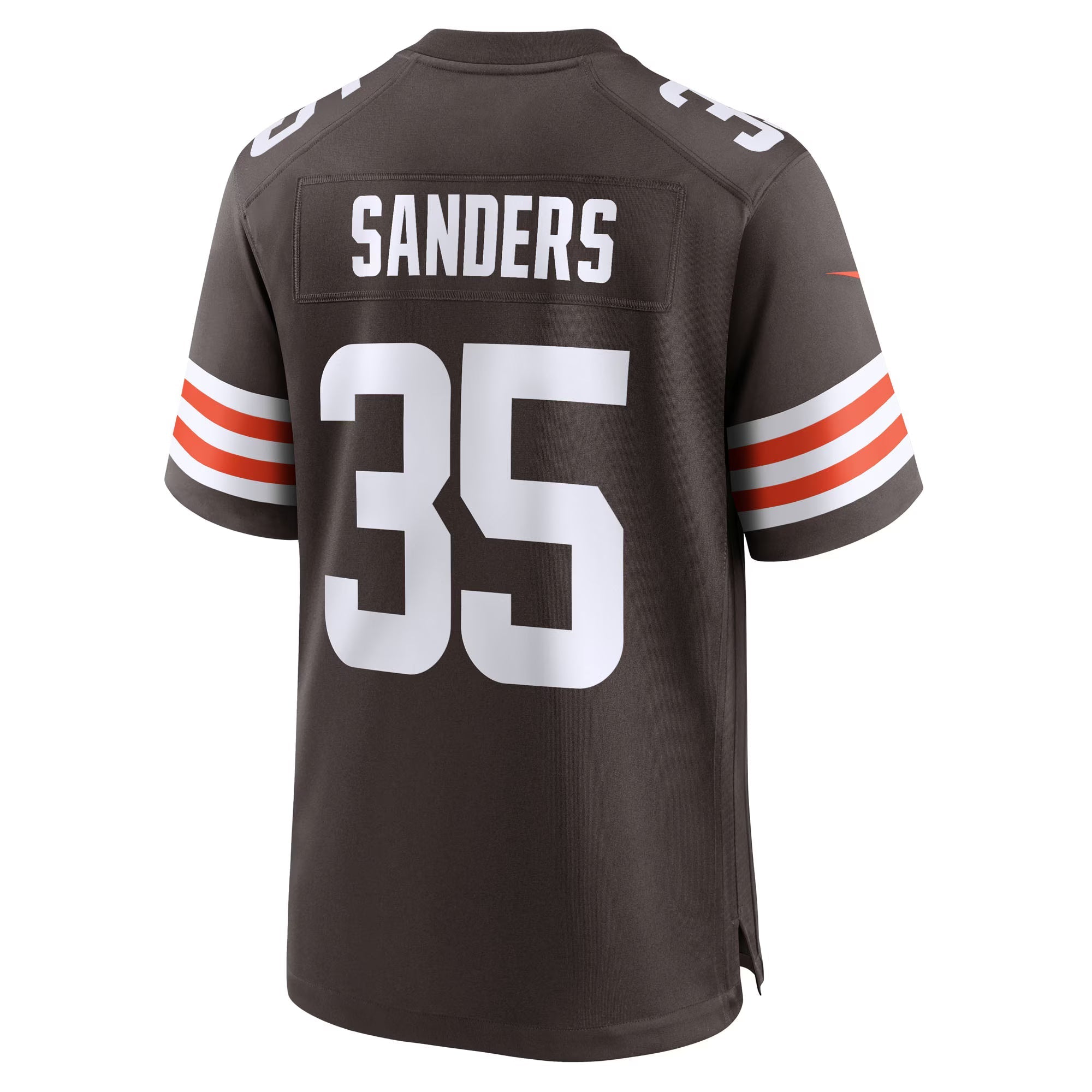 Cleveland Browns Raheim Sanders Brown Team Game Jersey