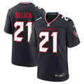 Houston Texans Calen Bullock Navy Team Game Jersey