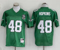 Men's Philadelphia Eagles Wes Hopkins Kelly Green Legacy Replica Jersey1