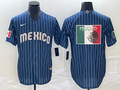 Men's 2023 World Baseball Classic Mexico Navy jersey