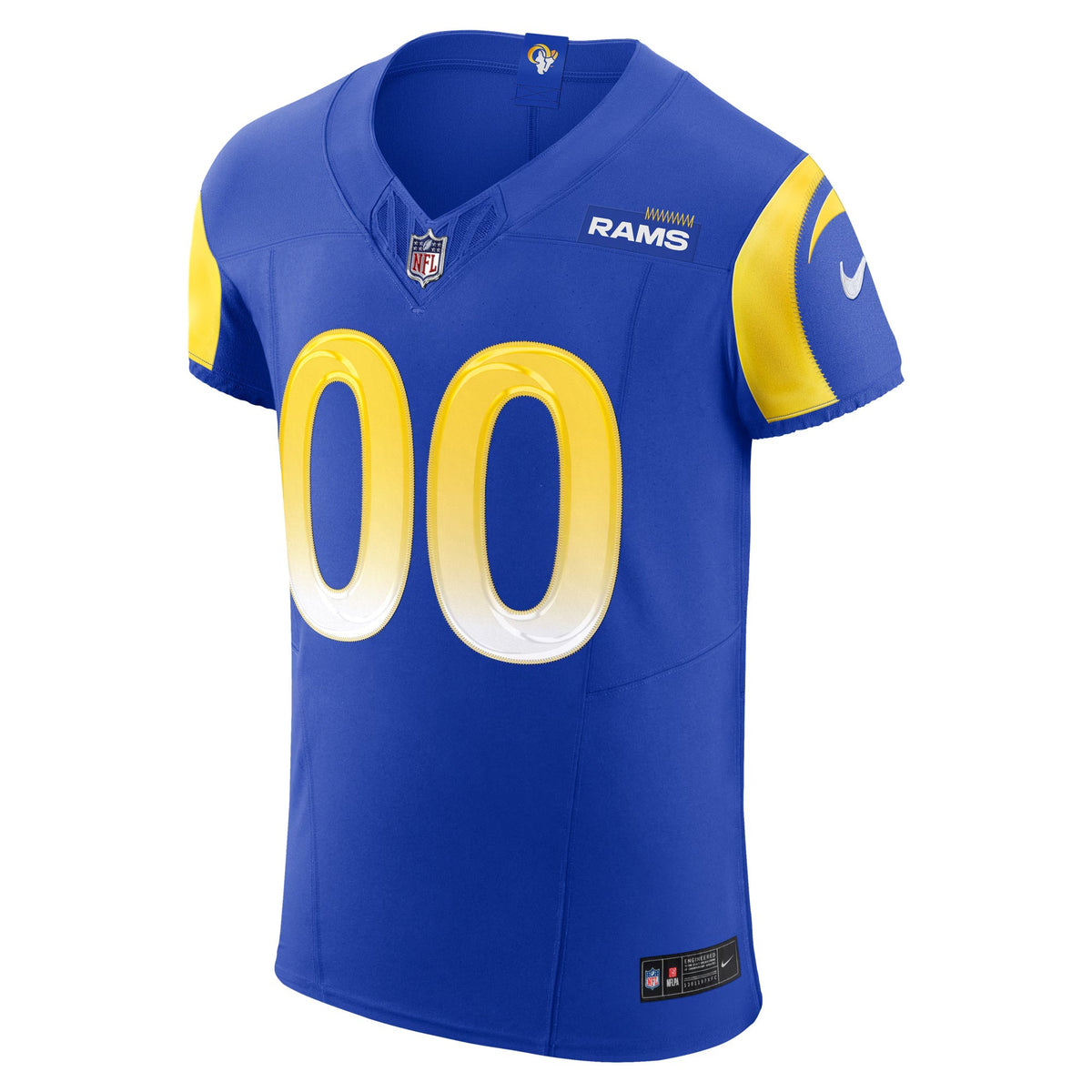 Los Angeles Rams Royal Vapor F.U.S.E. Elite Custom Jersey