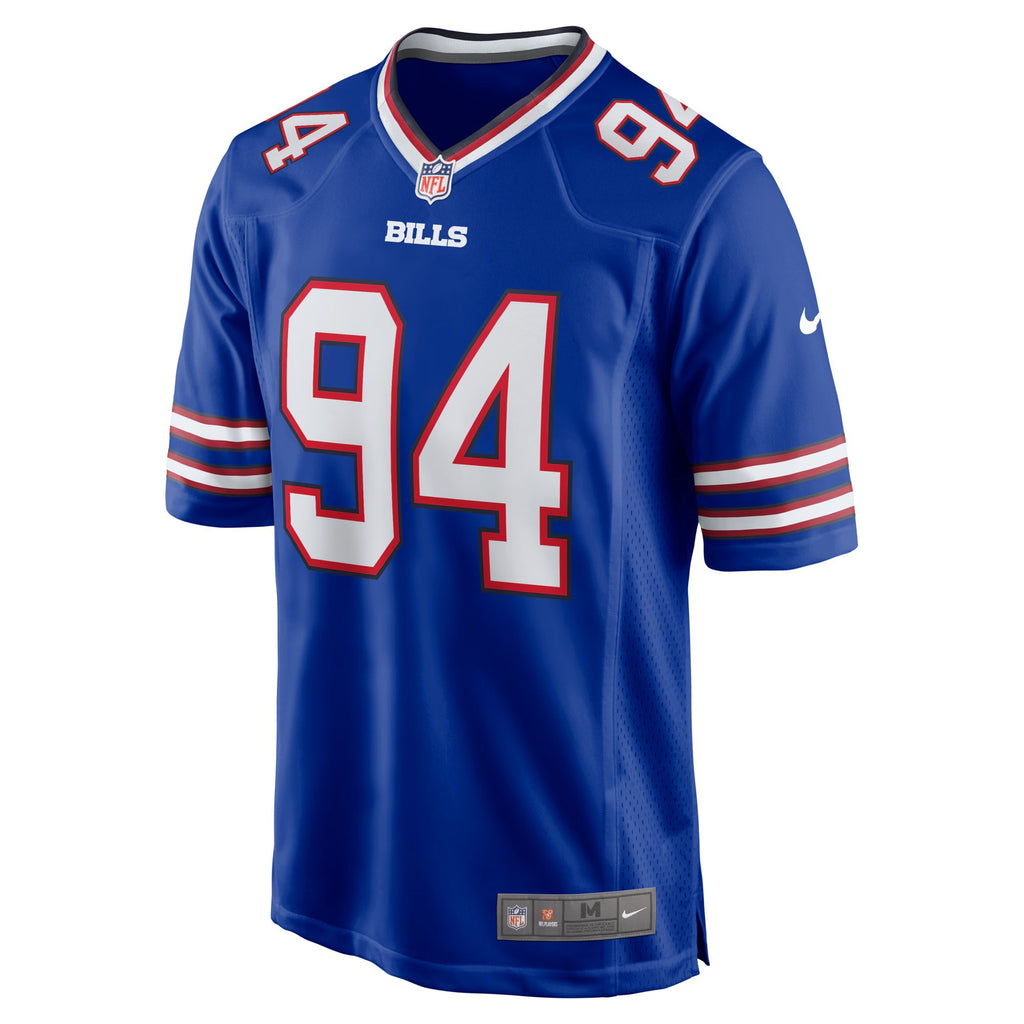 Buffalo Bills Andrew Brown Royal Game Jersey