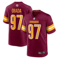 Washington Commanders Efe Obada Burgundy Game Jersey