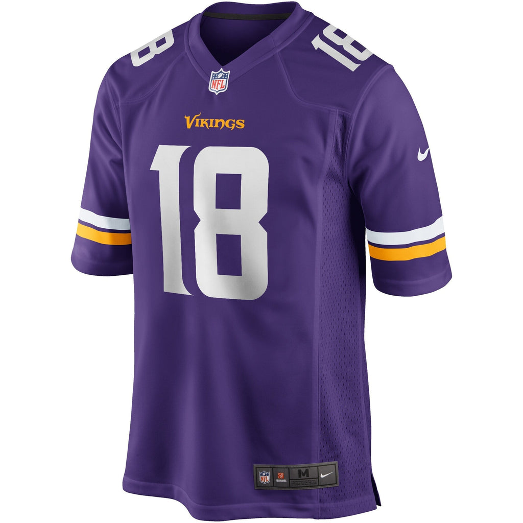 Minnesota Vikings Justin Jefferson Purple Game Jersey