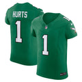 Philadelphia Eagles Jalen Hurts Kelly Green 2nd Alternate Vapor F.U.S.E. Elite Jersey