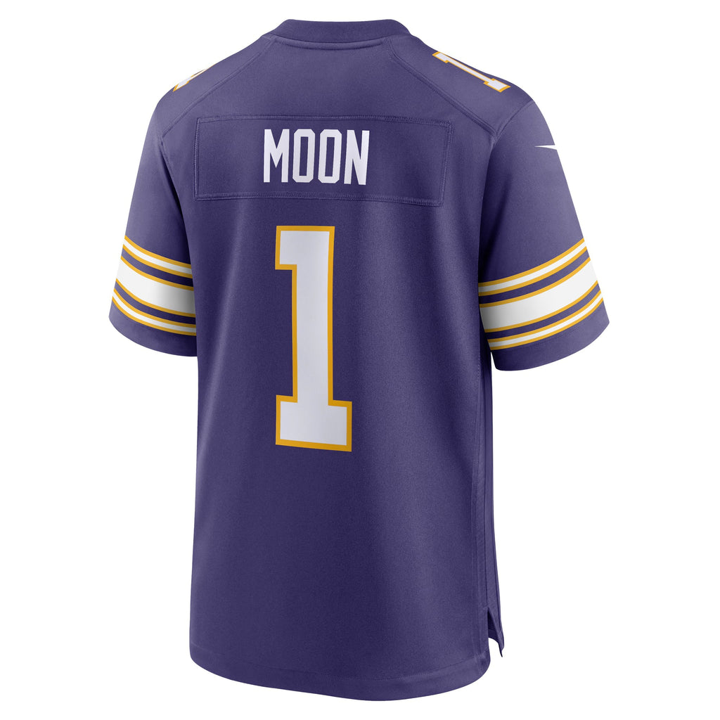 Minnesota Vikings Warren Moon Purple Retired Player Alternate Game Jersey