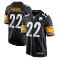 Pittsburgh Steelers Juan Thornhill Black Team Game Jersey