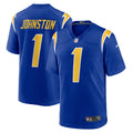 Los Angeles Chargers Quentin Johnston Royal Alternate Game Jersey