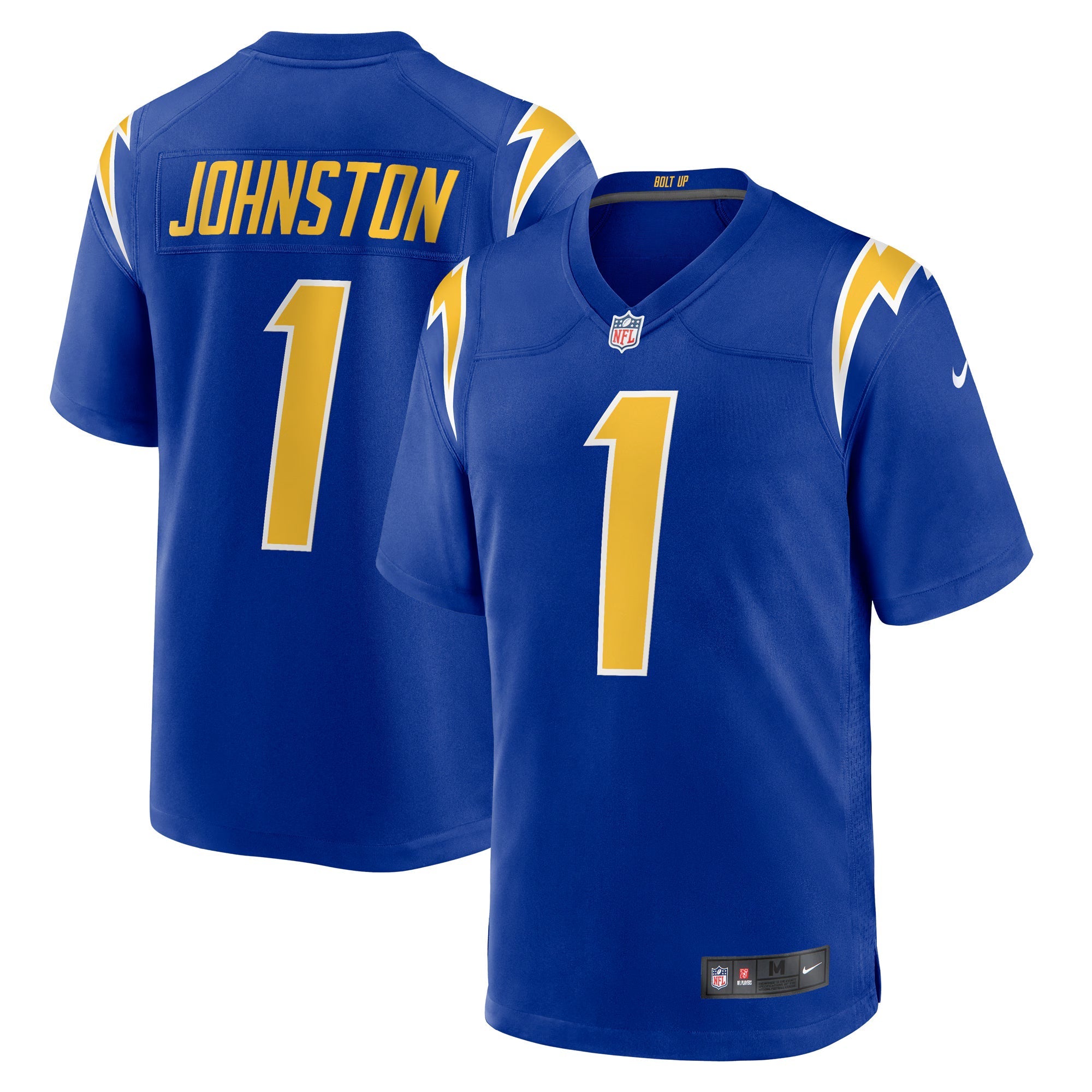 Los Angeles Chargers Quentin Johnston Royal Alternate Game Jersey