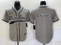 Men's Chicago White Sox Gray Replica Game jersey Joint Edition