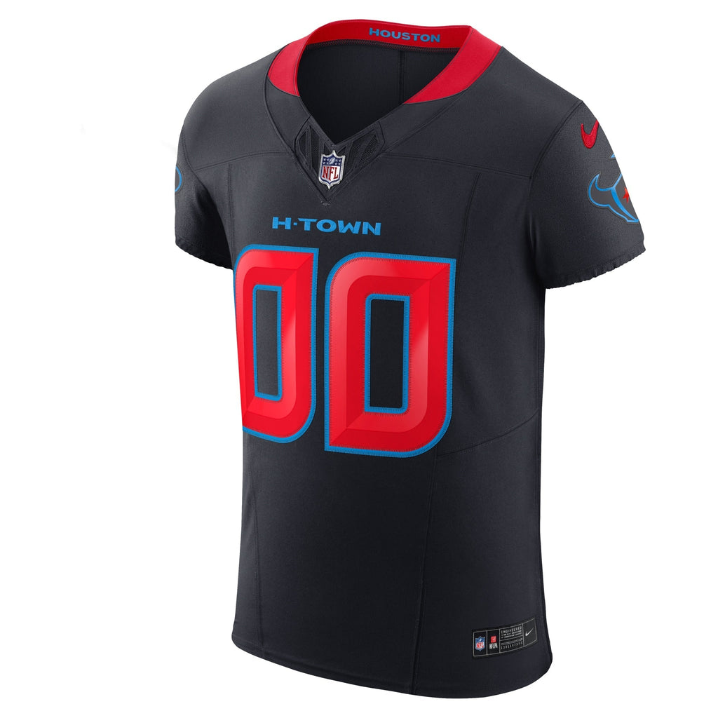 Houston Texans Navy Alternate Vapor F.U.S.E. Elite Custom Jersey