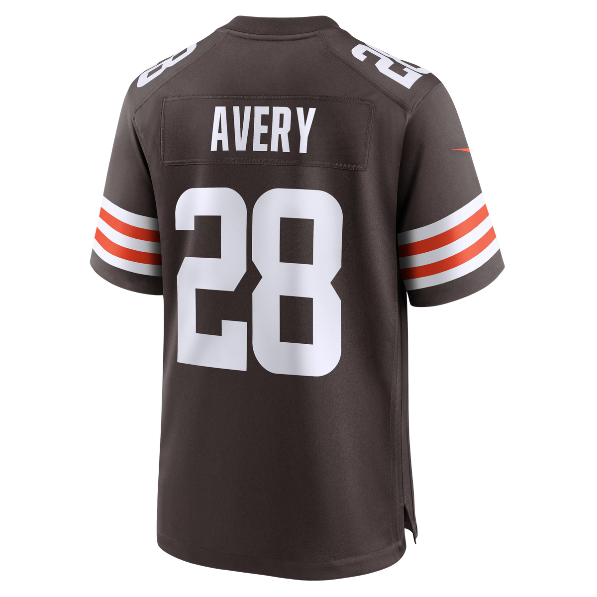 Cleveland Browns Tre Avery Brown Team Game Jersey