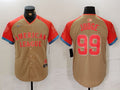 Men's American League Aaron Judge #99 Cream 2024 MLB All-Star Game Limited Player jersey