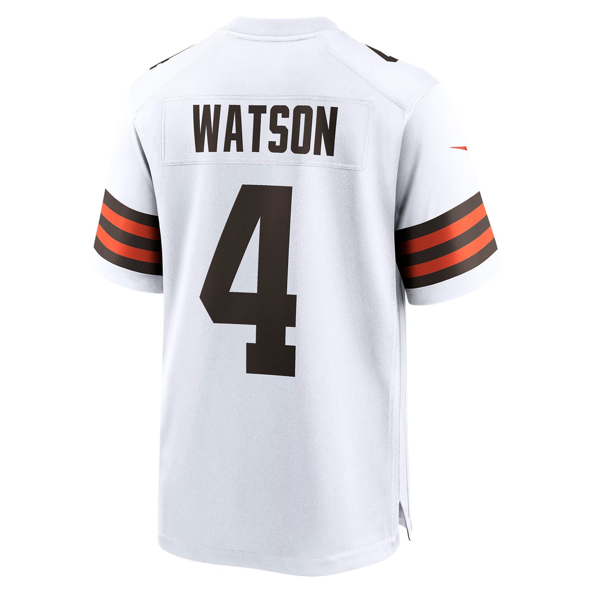 Cleveland Browns Deshaun Watson White Game Jersey