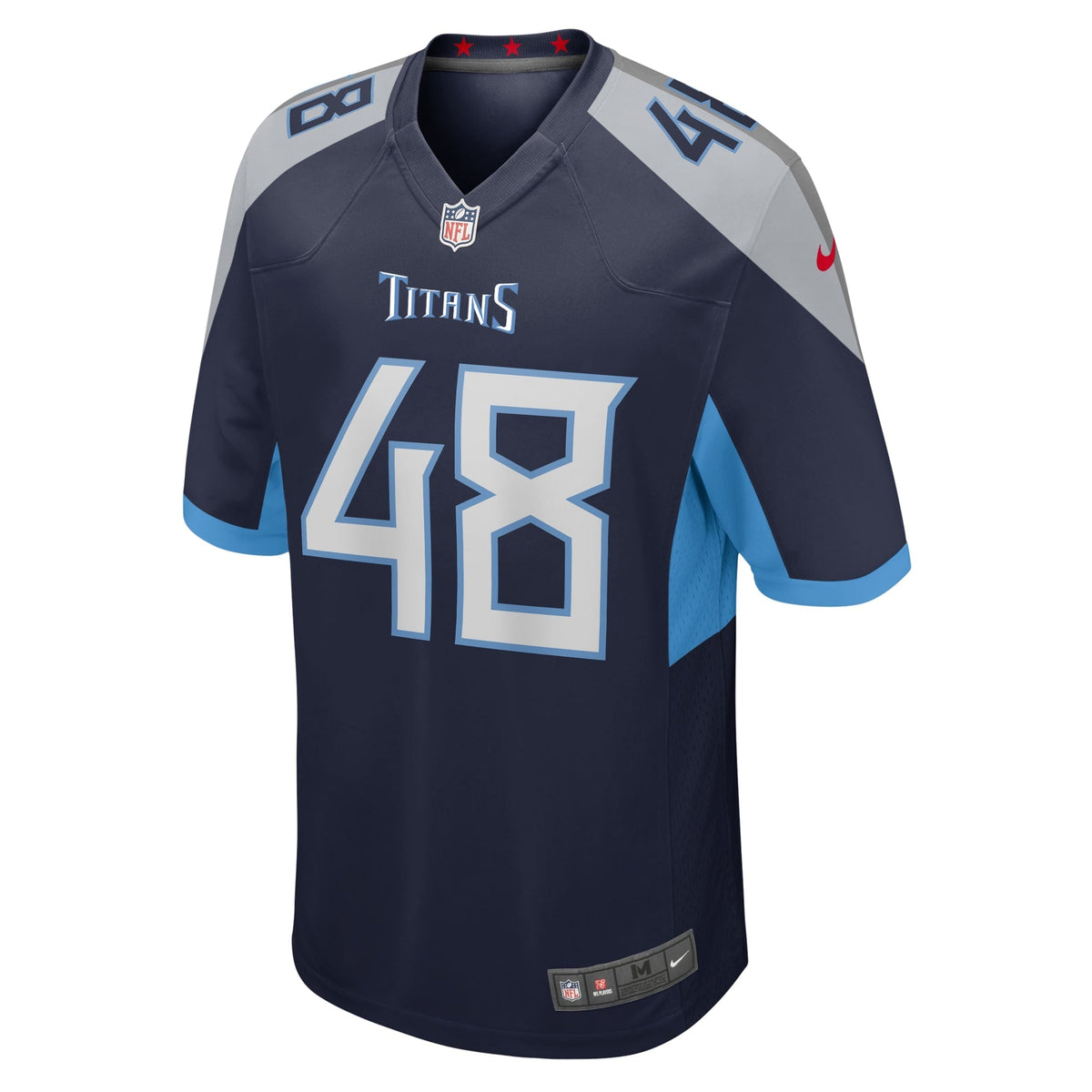 Tennessee Titans Beau Brinkley Navy Game Jersey