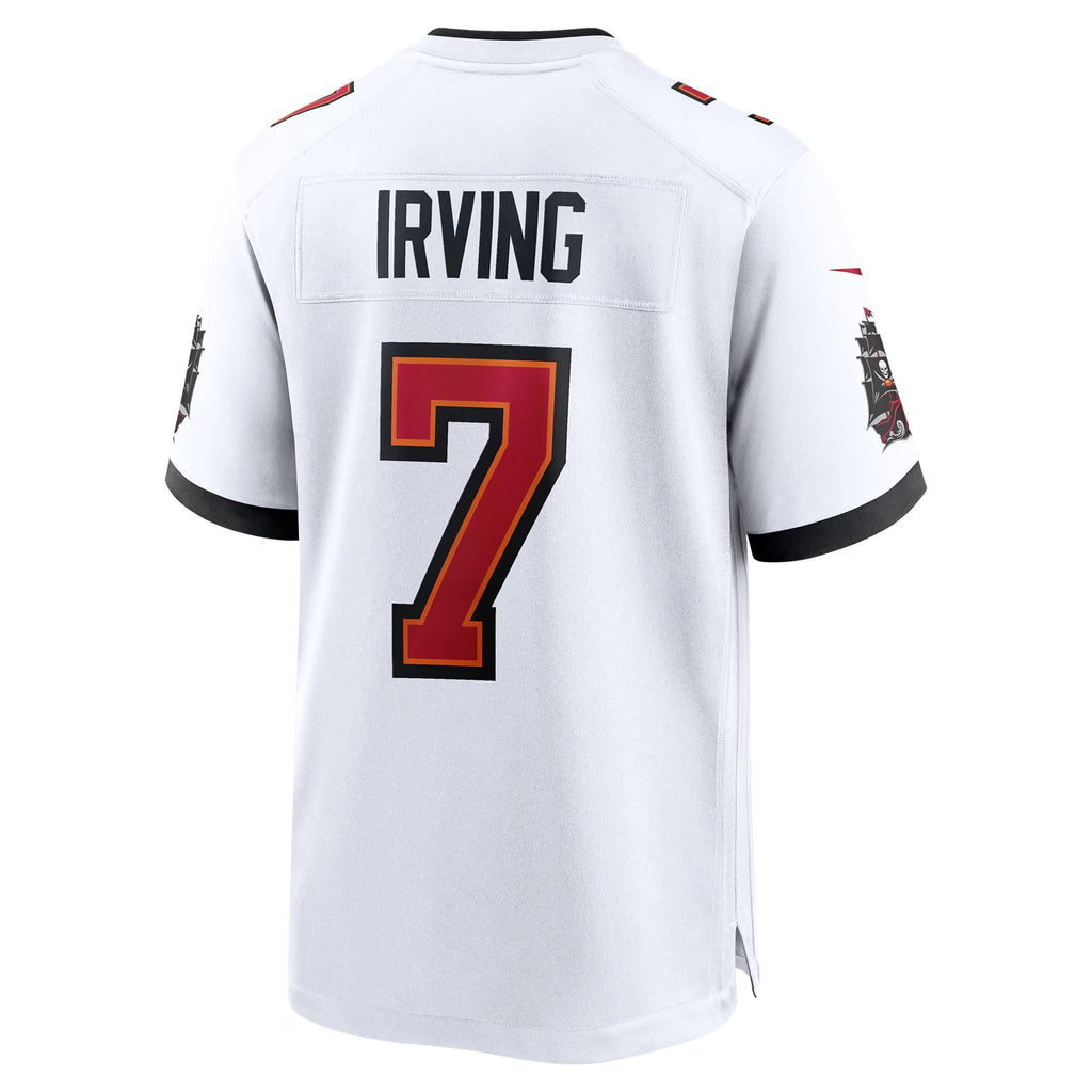 Tampa Bay Buccaneers Bucky Irving White Game Jersey