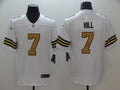 Men's New Orleans Saints Taysom Hill #7 White Player Game jersey
