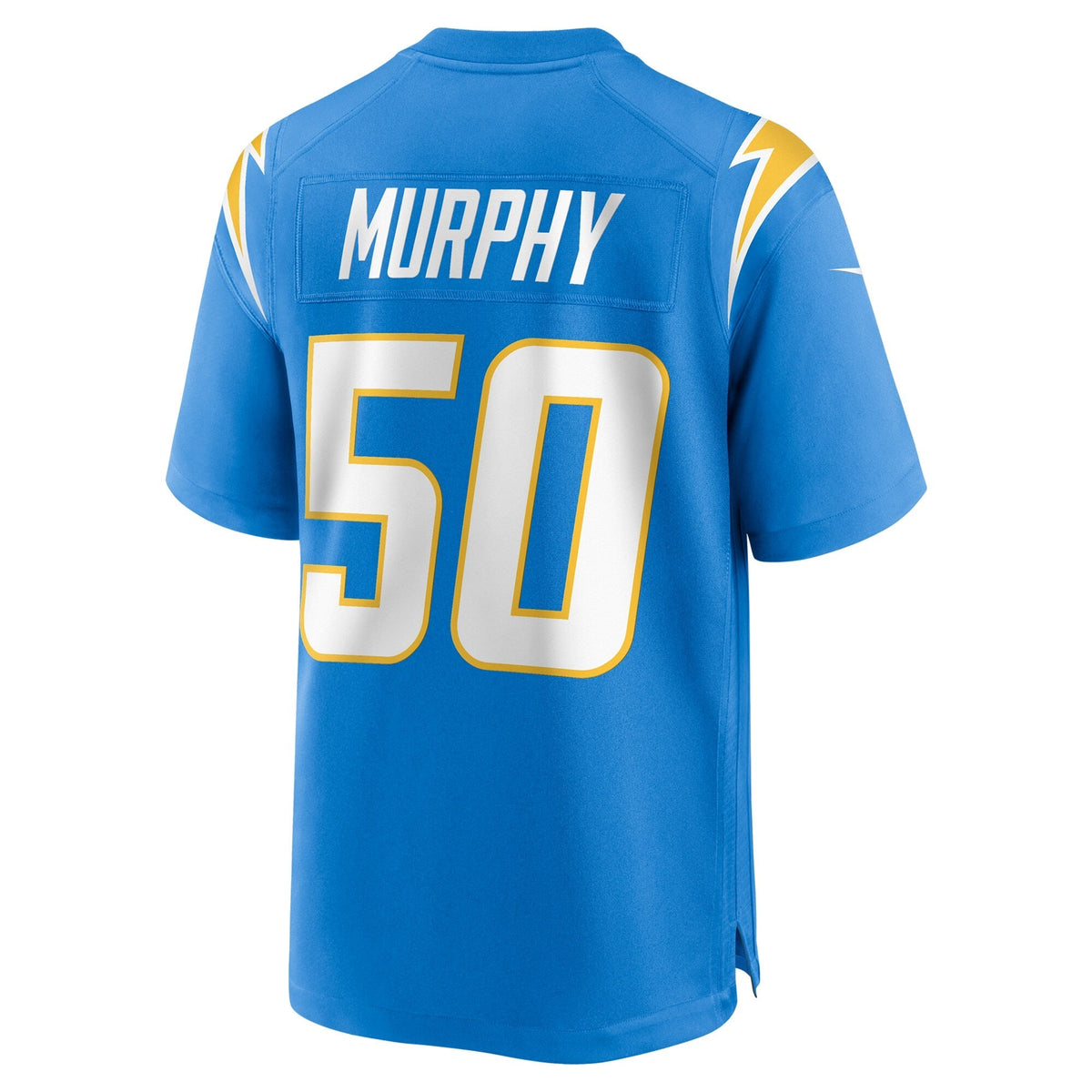Los Angeles Chargers Caleb Murphy Powder Blue Team Game Jersey