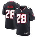 Houston Texans Joe Mixon Navy Game Jersey