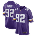 James Lynch Minnesota Vikings Nike Game   Jersey - Purple