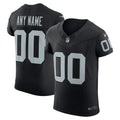 Las Vegas Raiders Black Vapor F.U.S.E. Elite Custom Jersey