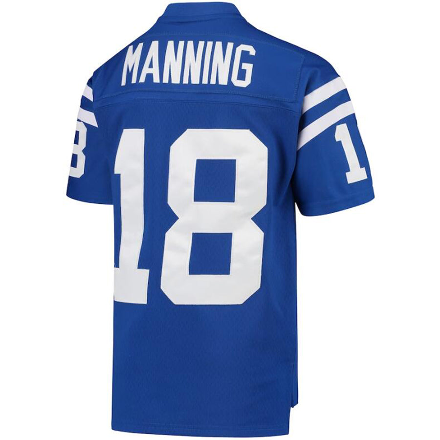 IN.Colts #18 Peyton Manning Royal 1998 Legacy Retired Player Football Jerseys