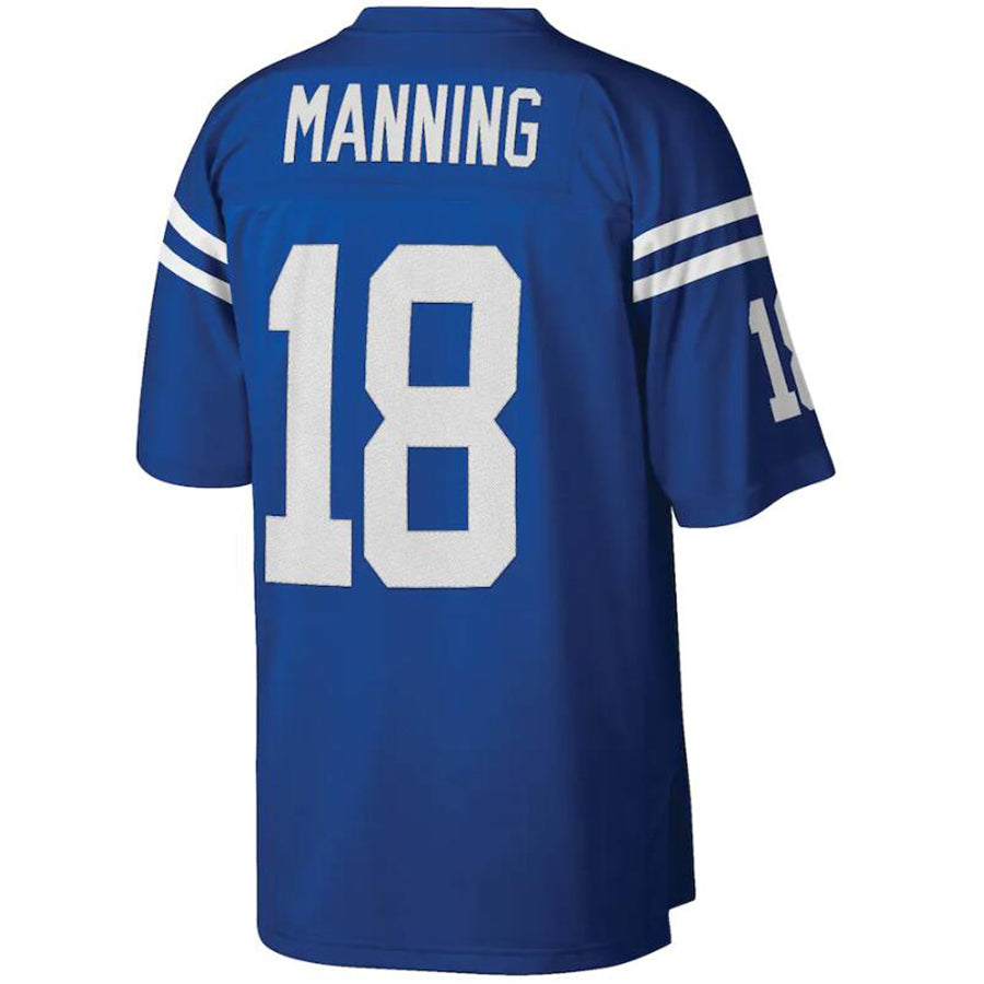 IN.Colts #18 Peyton Manning Player Royal Legacy Football Jerseys