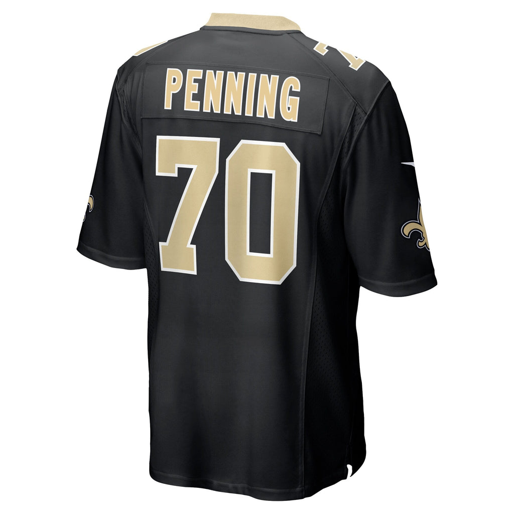 Trevor Penning New Orleans Saints Nike Game   Jersey - Black