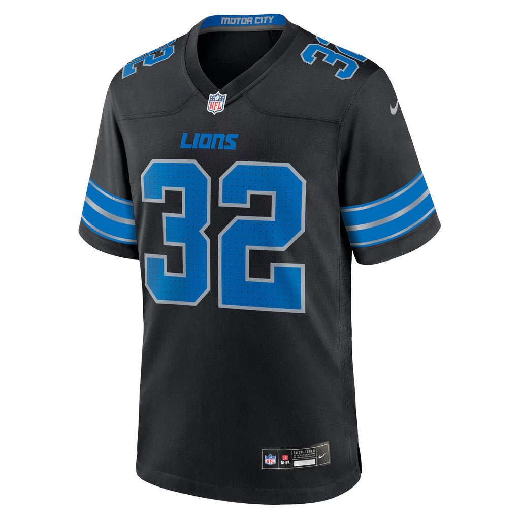 Detroit Lions Brian Branch Black Alternate Game Jersey