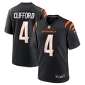 Cincinnati Bengals Sean Clifford Black Team Game Jersey