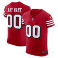 San Francisco 49ers Scarlet Alternate Vapor F.U.S.E. Elite Custom Jersey