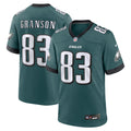 Philadelphia Eagles Kylen Granson Midnight Green Team Game Jersey