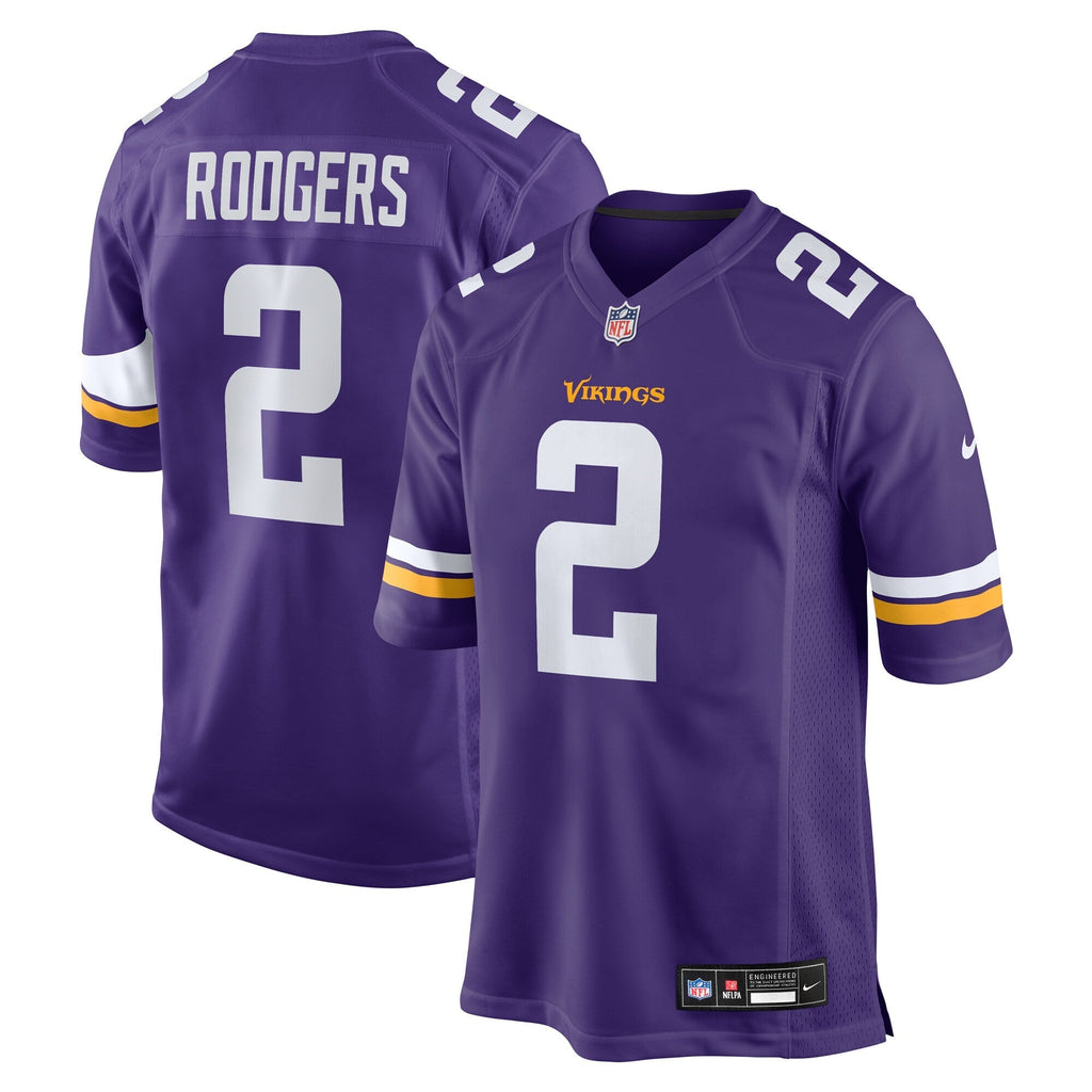 Minnesota Vikings Isaiah Rodgers Purple Team Game Jersey