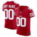San Francisco 49ers Scarlet Vapor F.U.S.E. Elite Custom Jersey