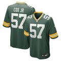 Green Bay Packers Brenton Cox Jr. Green Game Jersey