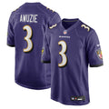 Baltimore Ravens Chidobe Awuzie Purple Team Game Jersey