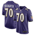 Baltimore Ravens Roger Rosengarten Purple Team Game Jersey