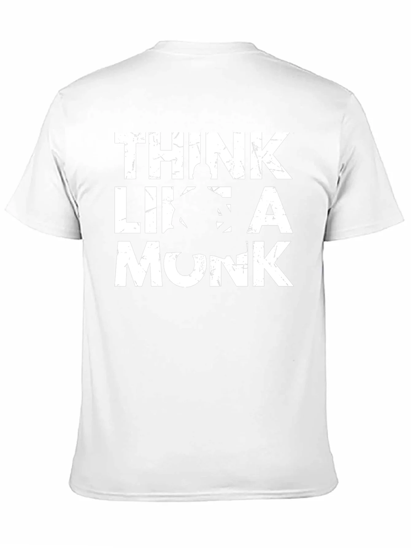 Think Like a Monk Graphic Tee - Mens Black T-Shirt