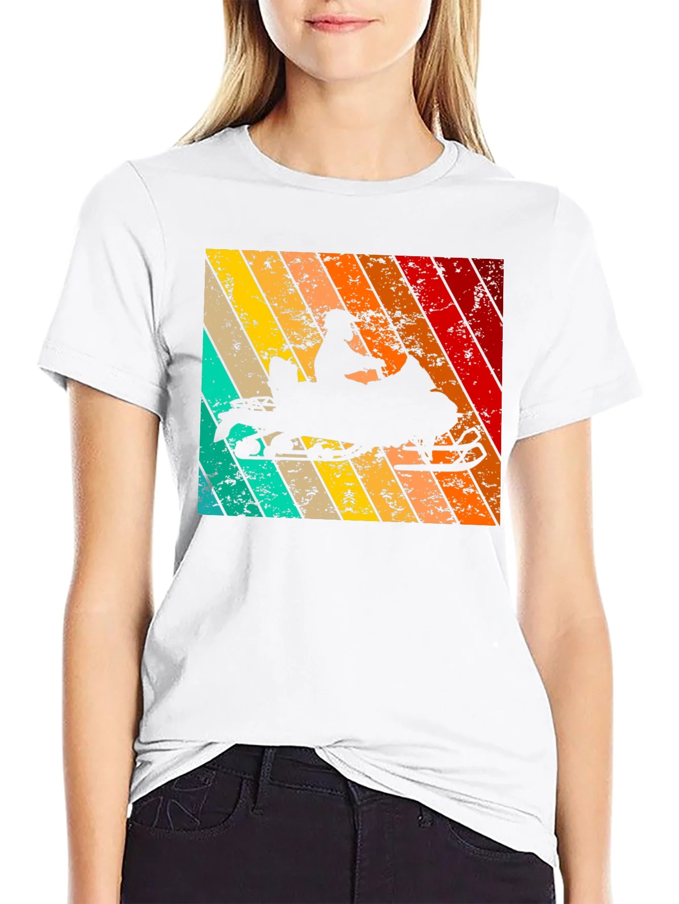 Retro Snowmobile T-Shirt | Vintage Style
