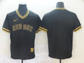 Men's Boston Red Sox Black Blank jersey