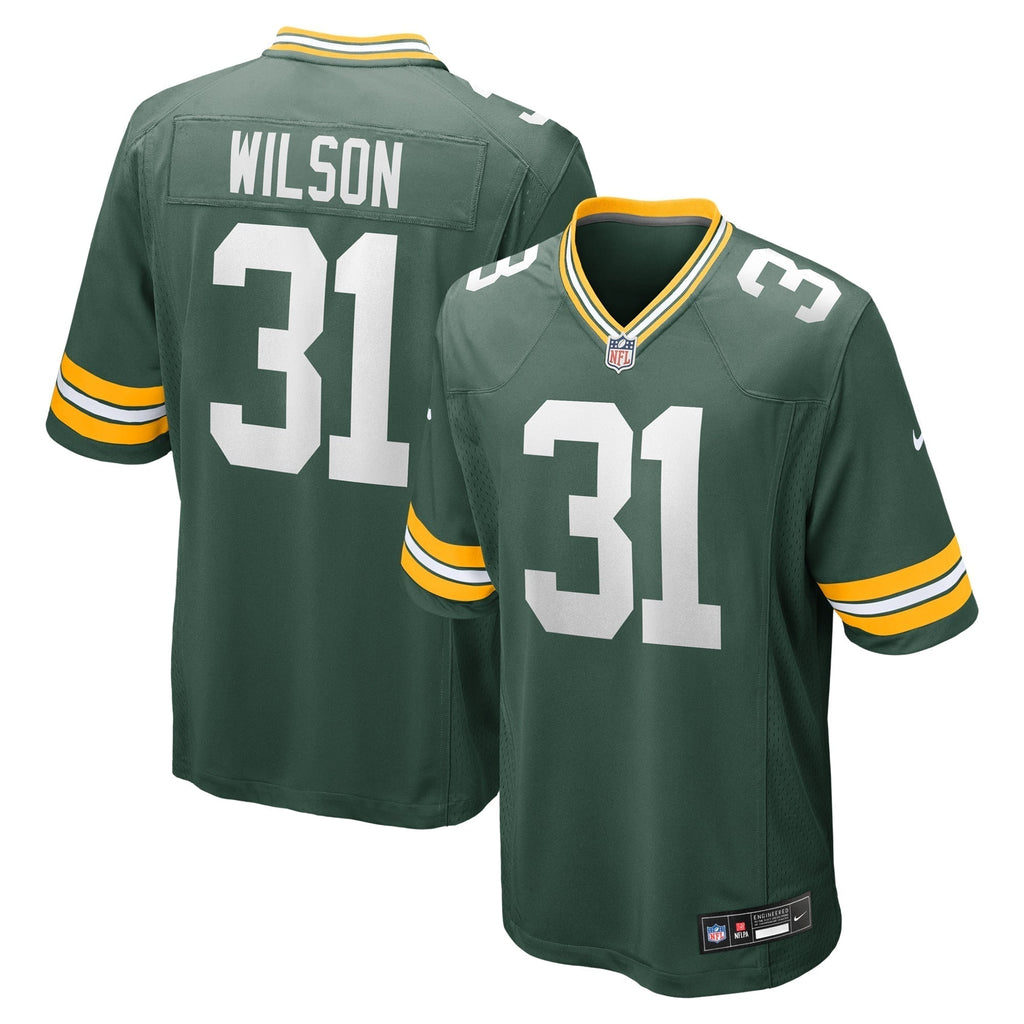 Emanuel Wilson Green Bay Packers Nike  Game Jersey -  Green